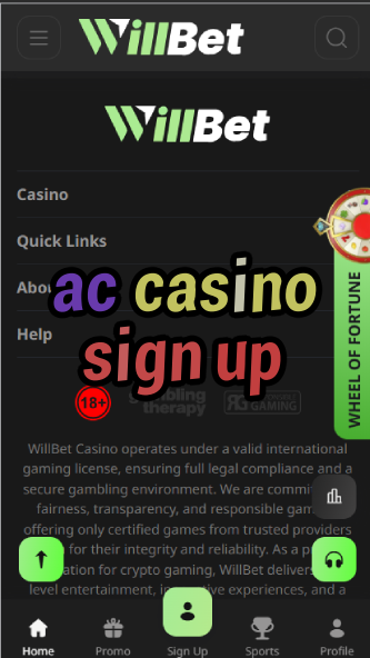 AC Casino Sign Up - New Player Registration-casinoorder.vip